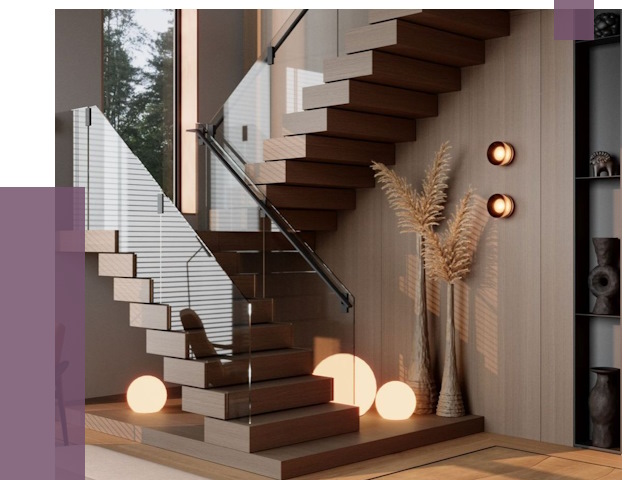 Изготовление и монтаж лестниц в Ртищеве от 86828 руб. | ПРОЛЁТ-Ртщ