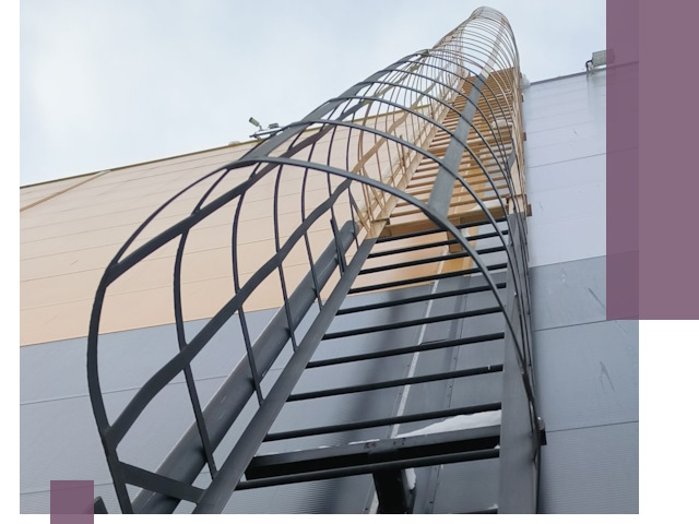 Изготовление и монтаж пожарных лестниц в Ртищеве профессионально