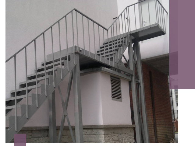 Монтаж пожарных лестниц под ключ в Ртищеве с гарантией качества