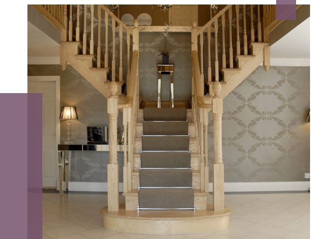 Монтаж деревянных лестниц в Ртищеве от 7610 руб. 