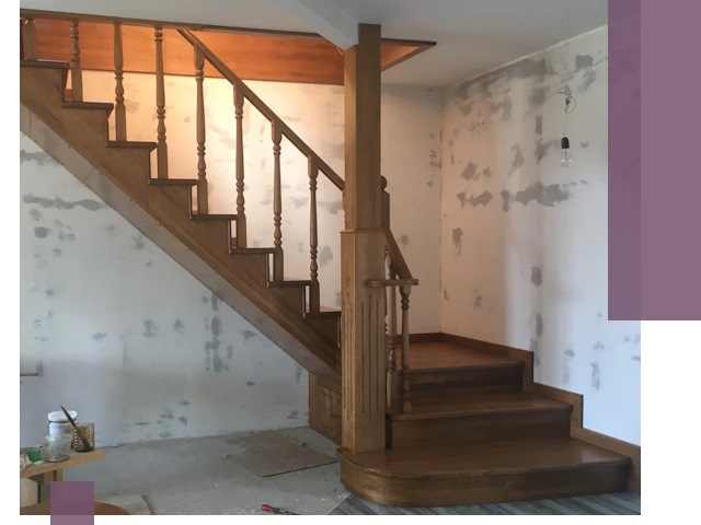 Ремонт деревянных лестниц в Ртищеве: быстро и качественно