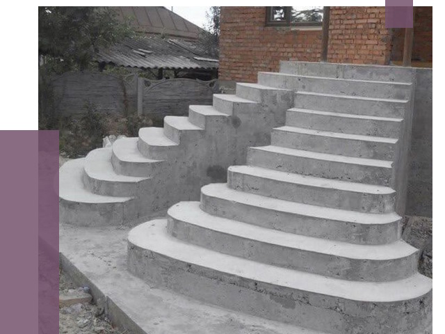 Монтаж бетонных лестниц в Ртищеве от 4290 руб. 