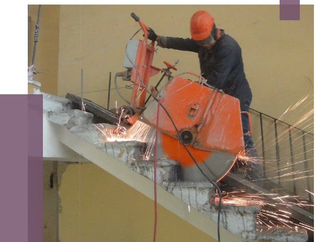 Демонтаж бетонных лестниц в Ртищеве от 4597 руб. за м2 | ПРОЛЁТ-Ртщ