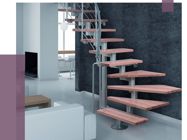 Модульные лестницы в Ртищеве от 16855 руб. — купить в ПРОЛЁТ-Ртщ