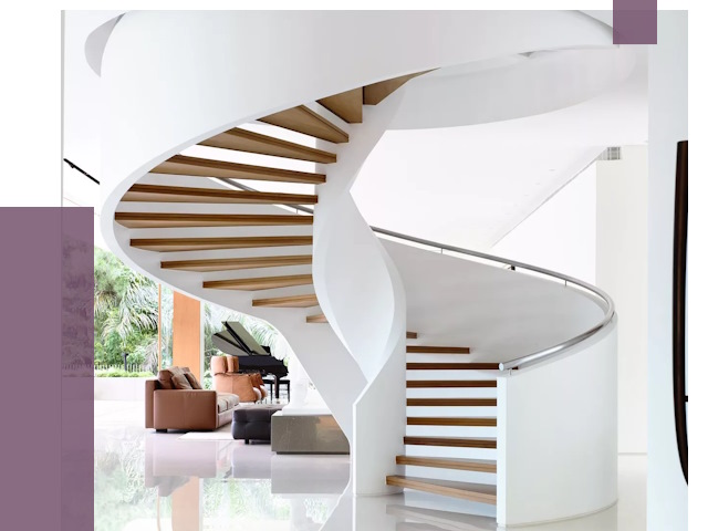 Винтовые лестницы в Ртищеве под ключ от 48521 руб. | ПРОЛЁТ-Ртщ