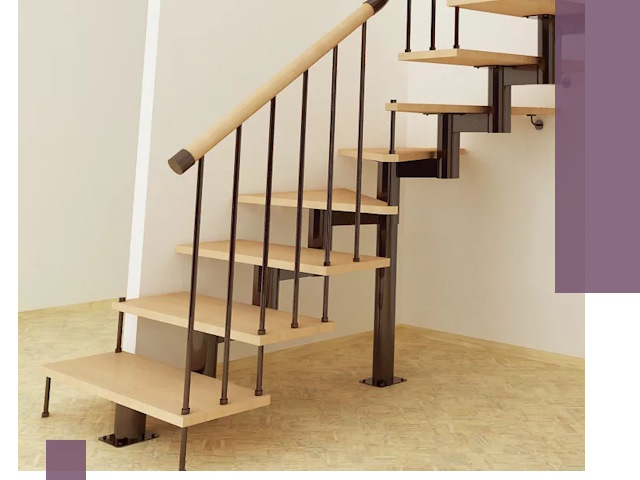 Монтаж лестниц на больцах в Ртищеве — быстро и надежно