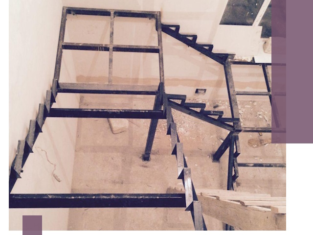 Монтаж лестниц на металлокаркасе в Ртищеве быстро и качественно