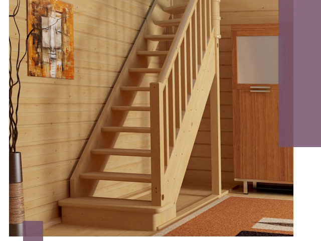 Лестницы эконом класса под ключ в Ртищеве — недорого и быстро