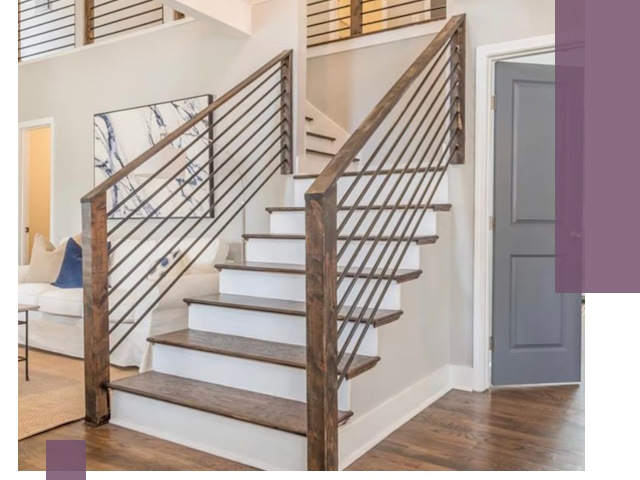 Лестницы для коттеджа под ключ в Ртищеве — изготовление и монтаж