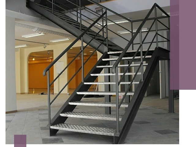 Лестницы для офиса в Ртищеве: изготовление, монтаж, демонтаж