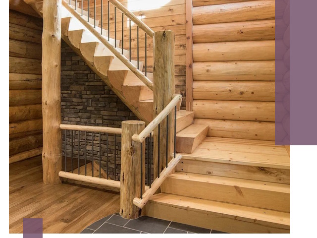 Лестницы в баню под заказ и профессиональный монтаж в Ртищеве