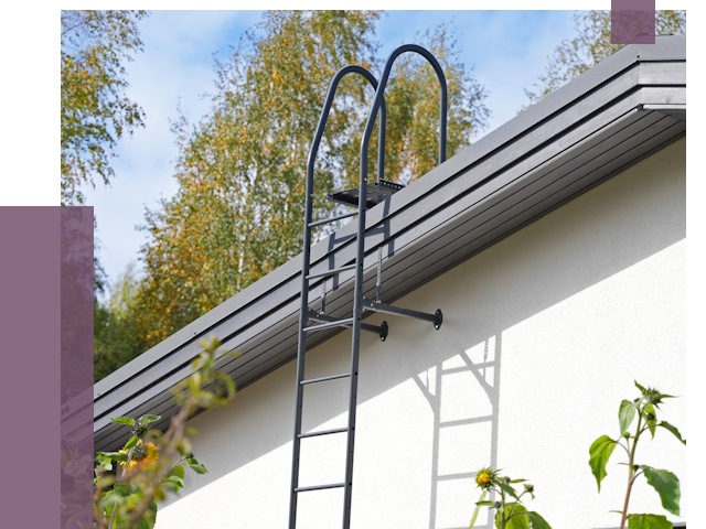 Лестницы на крышу в Ртищеве от 19102 руб. — монтаж и монтаж ПРОЛЁТ-Ртщ