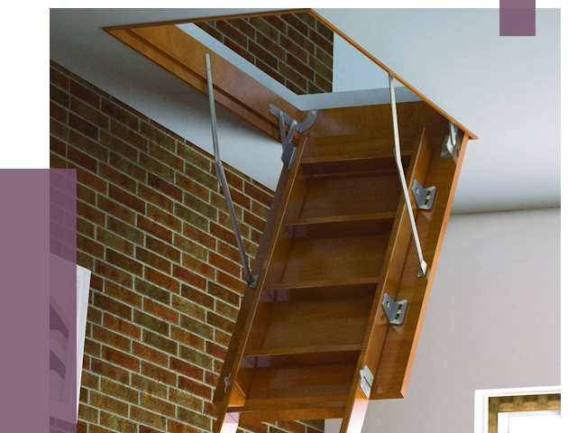 Установка чердачной лестницы в Ртищеве от 7814 руб. | ПРОЛЁТ-Ртщ