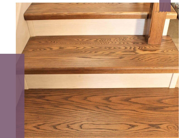 Буковые лестницы под ключ в Ртищеве от 12513 руб.