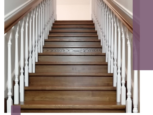 Лестницы из ясеня на заказ в Ртищеве — изготовление и монтаж