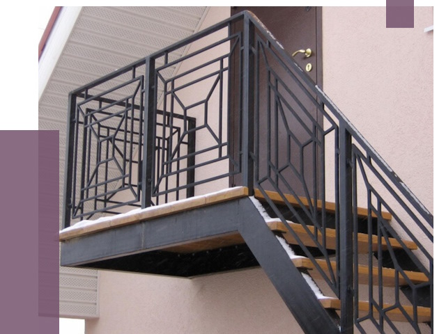 Металлические перила в Ртищеве от 4290 руб.  | ПРОЛЁТ-Ртщ