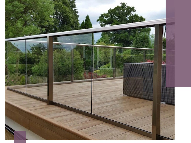 Алюминиевые перила на заказ в Ртищеве — монтаж и гарантия