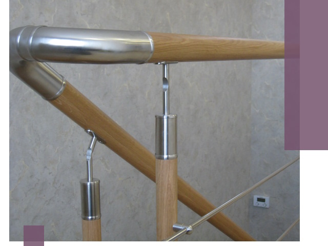 Комбинированные перила на заказ в Ртищеве — монтаж и производство