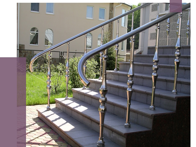 Перила для крыльца в Ртищеве от 10726 руб. — монтаж ПРОЛЁТ-Ртщ