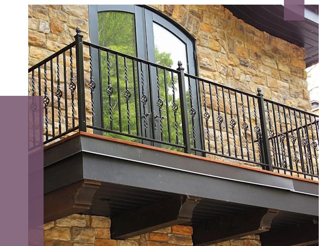 Балконные ограждения в Ртищеве от 8019 руб. — купить | ПРОЛЁТ-Ртщ