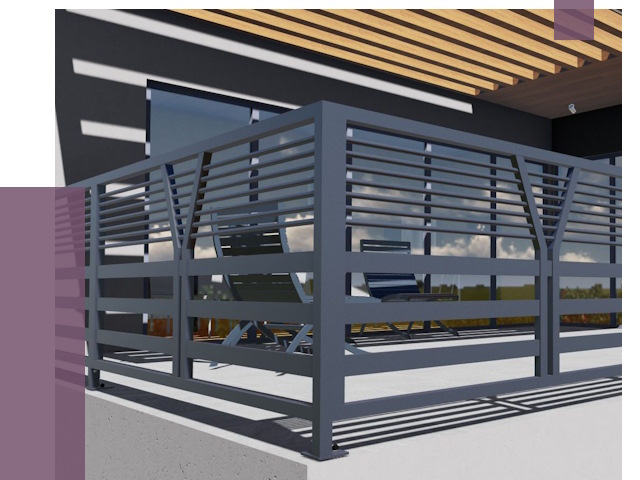 Изготовление балконных ограждений в Ртищеве от 10726 руб. | ПРОЛЁТ-Ртщ