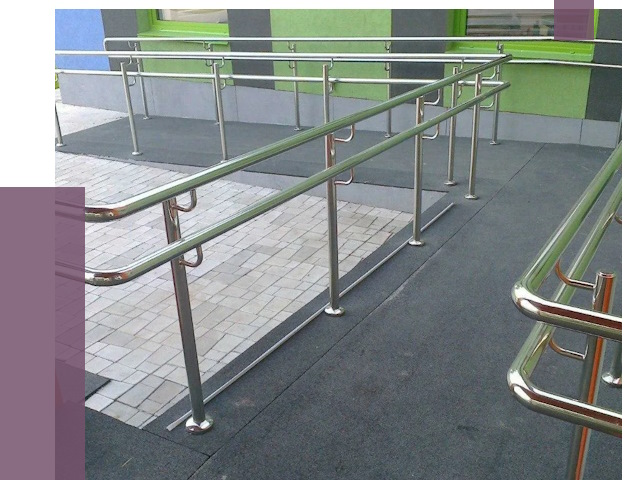 Ограждения пандусов в Ртищеве от 4341 руб. монтаж | ПРОЛЁТ-Ртщ