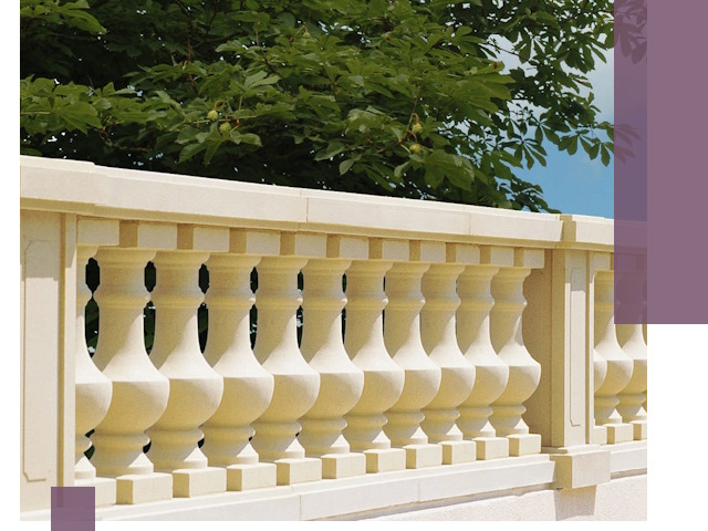 Установка балюстрады в Ртищеве: изготовление и монтаж под ключ