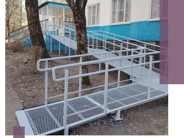 Пандусы под ключ в Ртищеве: изготовление, монтаж и демонтаж