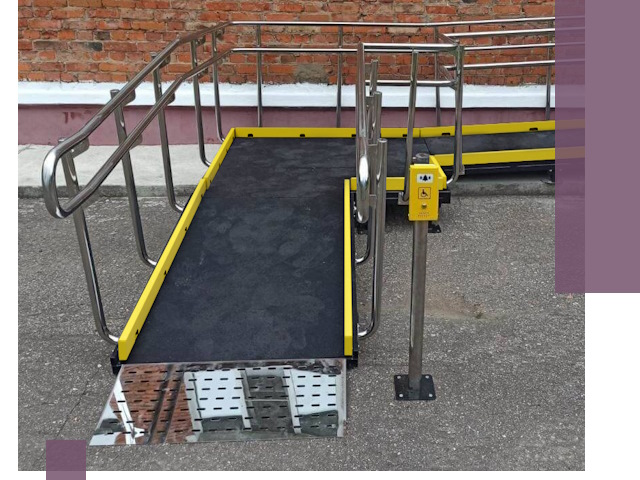 Изготовление наклонных пандусов для инвалидов в Ртищеве