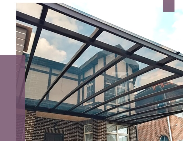 Навесы из поликарбоната в Ртищеве от 8601 руб. под ключ — ПРОЛЁТ-Ртщ