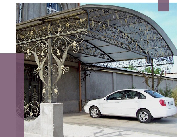 Кованые навесы в Ртищеве от 14556 руб. | ПРОЛЁТ-Ртщ