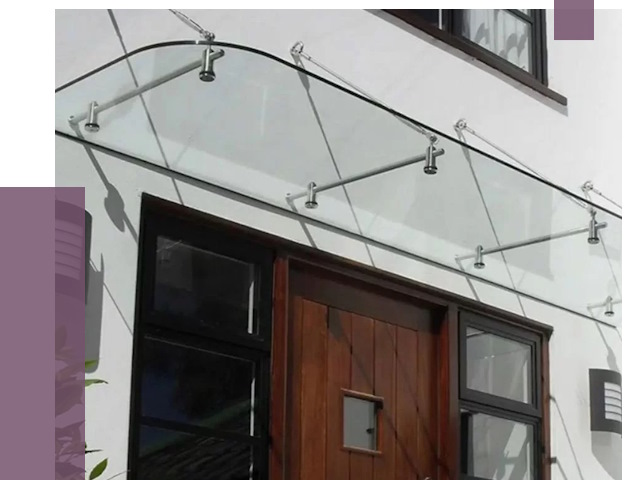 Стеклянные козырьки в Ртищеве от 18898 руб. | ПРОЛЁТ-Ртщ