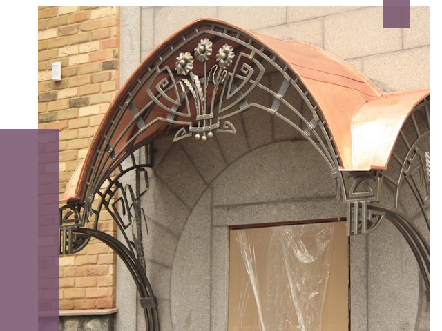 Арочные козырьки в Ртищеве от 14556 руб. 