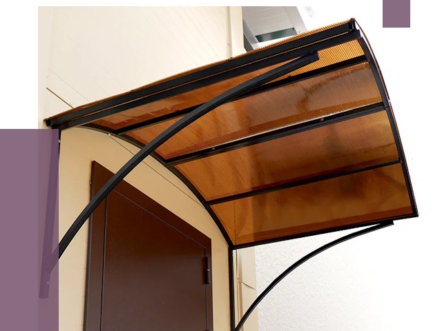 Недорогие козырьки в Ртищеве от 7580 руб.  | ПРОЛЁТ-Ртщ