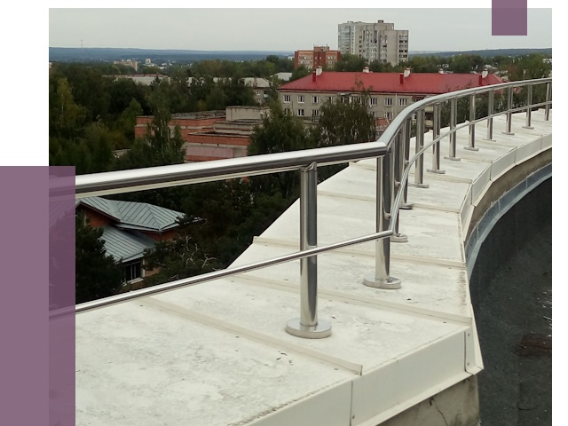 Парапеты и ограждения кровли в Ртищеве от 4954 руб. 
