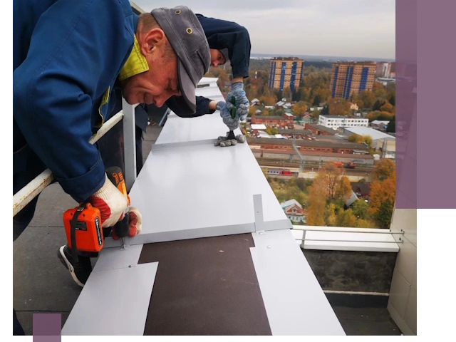 Монтаж парапетов в Ртищеве — установка прочных металлических ограждений