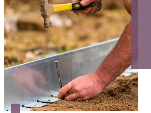 Монтаж металлических бордюров в Ртищеве быстро и качественно