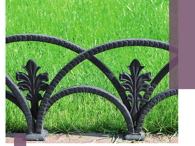 Декоративные металлические бордюры под ключ в Ртищеве