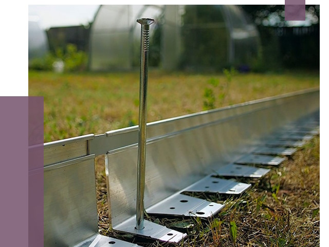 Металлические бордюры для газона в Ртищеве от 4290 руб. | ПРОЛЁТ-Ртщ