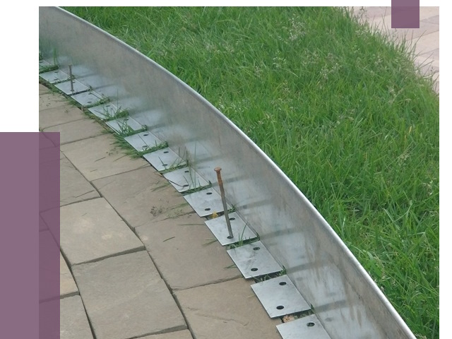 Металлические бордюры для тротуаров в Ртищеве от 8683 руб.