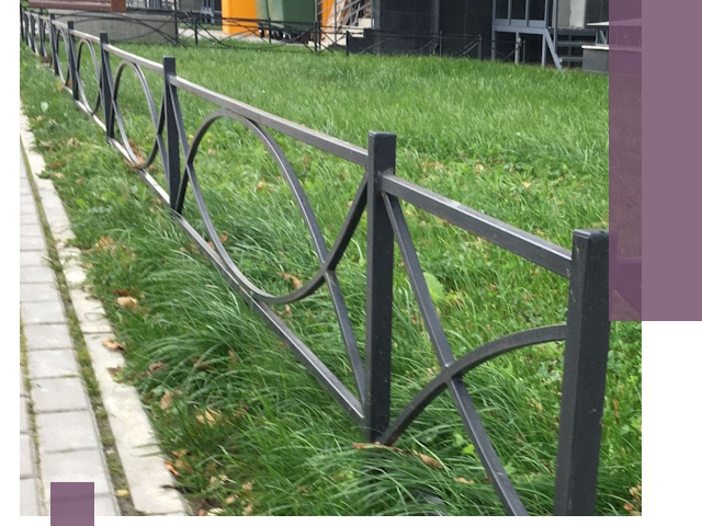 Газонные ограждения из металла в Ртищеве — монтаж и продажа