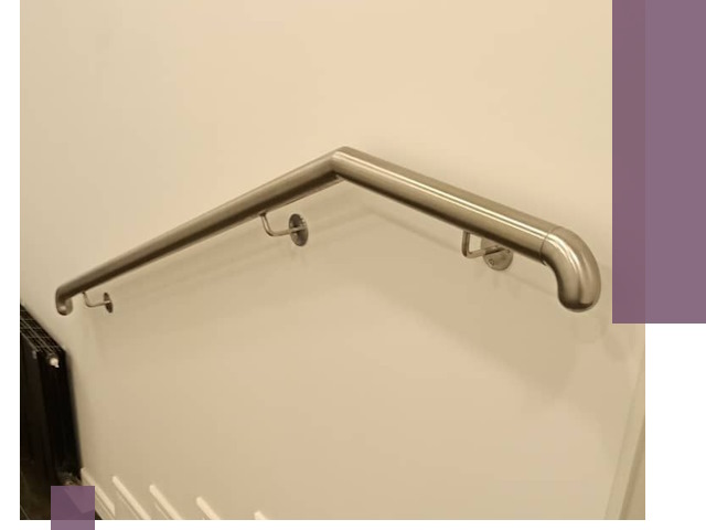 Изготовление пристенных поручней в Ртищеве под ключ за сроки